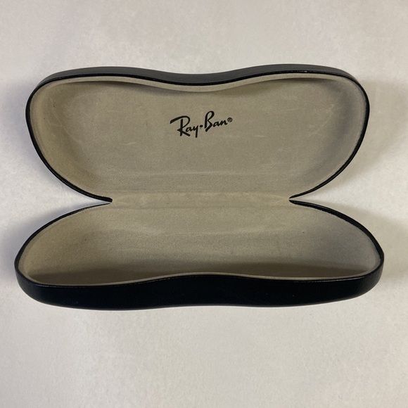 Ray-Ban Sunglasses Clamshell Hard Case Black - Picture 2 of 3